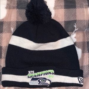 Seahawks beanie
